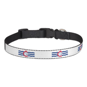 Cincinnati city flag pet collar