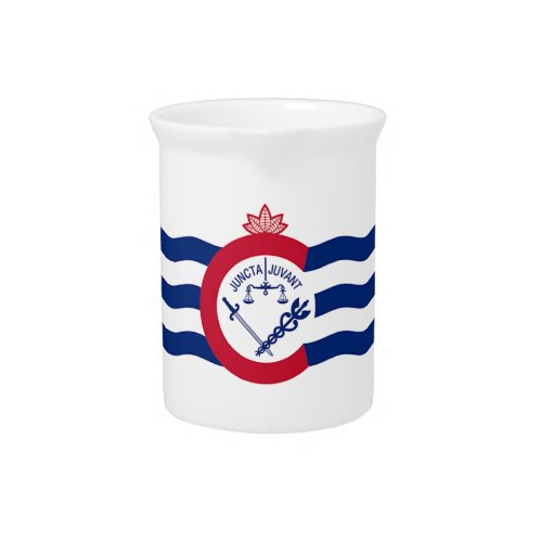 Cincinnati City Flag Pitcher