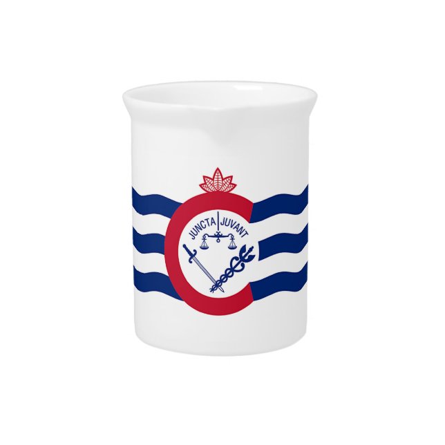 Cincinnati City Flag Pitcher (Front)