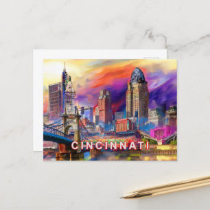 Cincinnati Collectable  Postcard