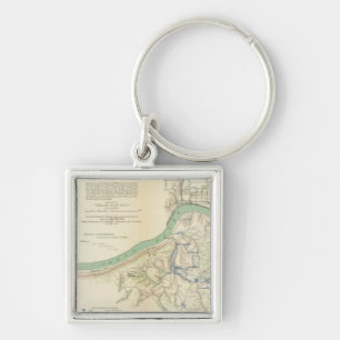 Cincinnati, Covington, Newport Keychain