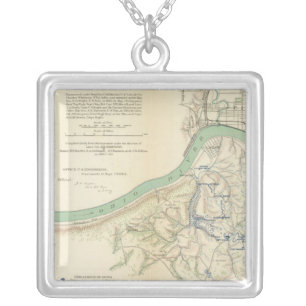 Cincinnati, Covington, Newport Silver Plated Necklace