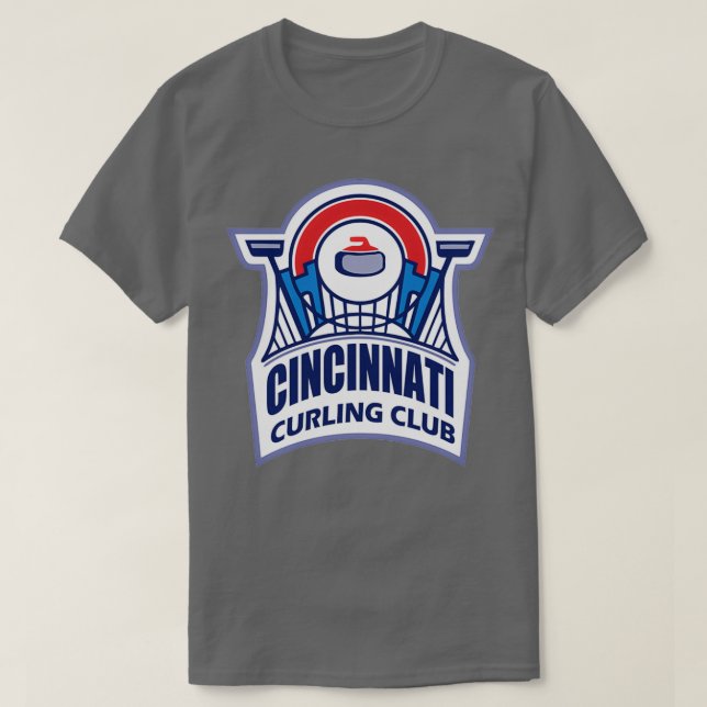 cincinnati curling club T-Shirt (Design Front)