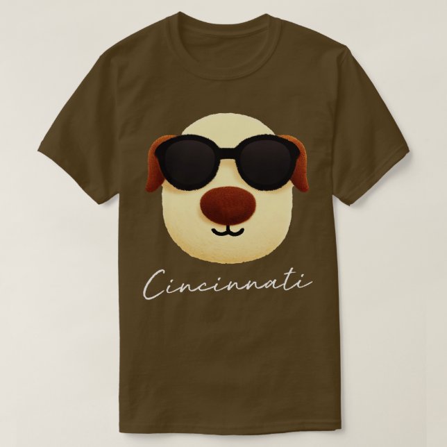 Cincinnati Dog T-Shirt (Design Front)