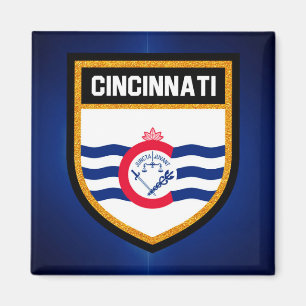 Cincinnati Flag Magnet