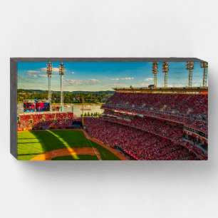 CINCINNATI GREAT AMERICAN BALLPARK WOOD SIGN