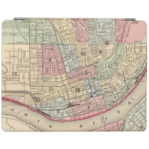 Cincinnati Map by Mitchell iPad Smart Cover