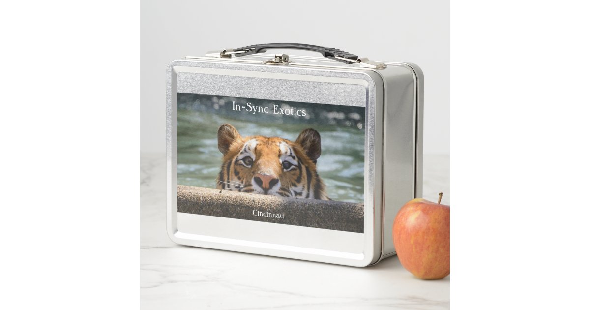 Cincinnati metal lunch box Zazzle