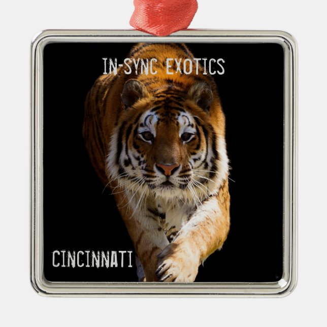 Cincinnati - metal ornament (Front)