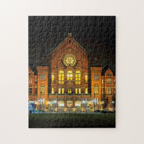 Cincinnati Music Hall Puzzle