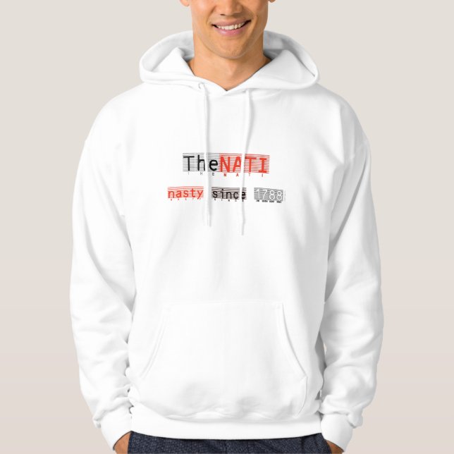 Cincinnati Nasty NATI Hood Hoodie (Front)