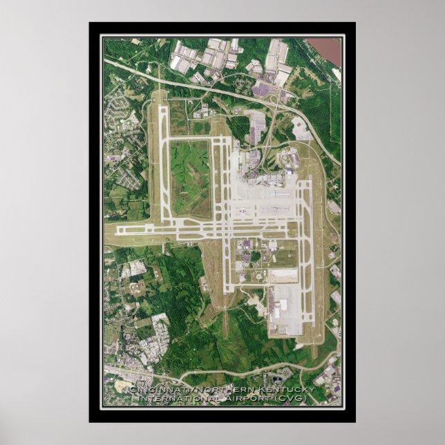 Cincinnati / Northern Kentucky Intl Airport Poster (Front)