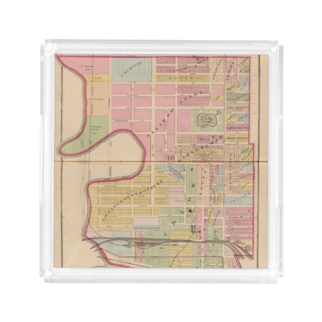 Cincinnati, Ohio 2 Acrylic Tray (Front)