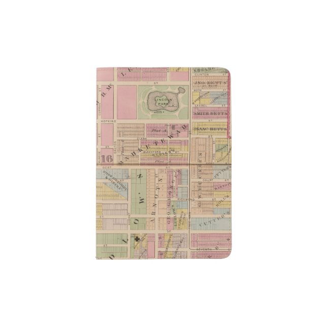 Cincinnati, Ohio 2 Passport Holder (Front)