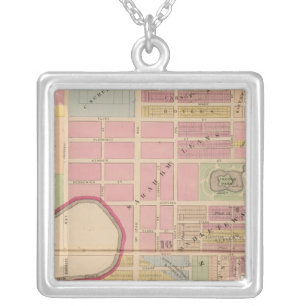 Cincinnati, Ohio 2 Silver Plated Necklace