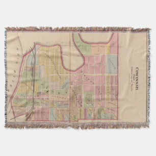Cincinnati, Ohio 2 Throw Blanket