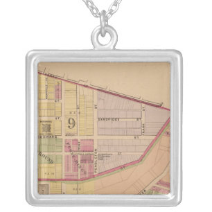 Cincinnati, Ohio 8 Silver Plated Necklace