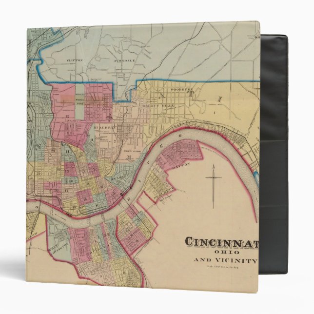 Cincinnati, Ohio and vicinity Binder (Front/Inside)