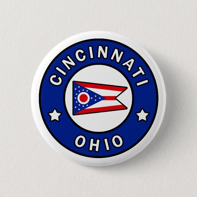 Cincinnati Ohio Button (Front)