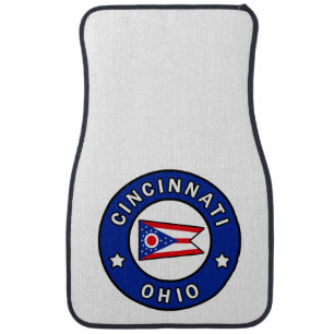 Cincinnati Ohio Car Floor Mat