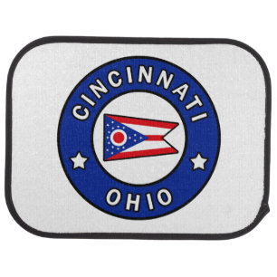 Cincinnati Ohio Car Floor Mat