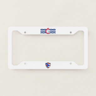 Cincinnati (Ohio) city flag License Plate Frame