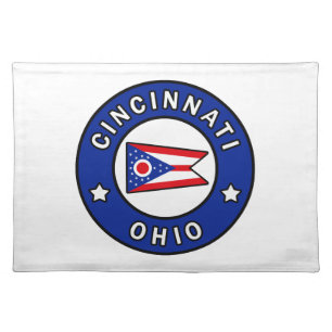 Cincinnati Ohio Cloth Placemat