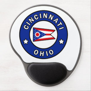 Cincinnati Ohio Gel Mouse Pad