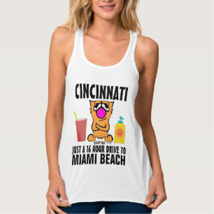 CINCINNATI OHIO GIBBY CAT T-shirts