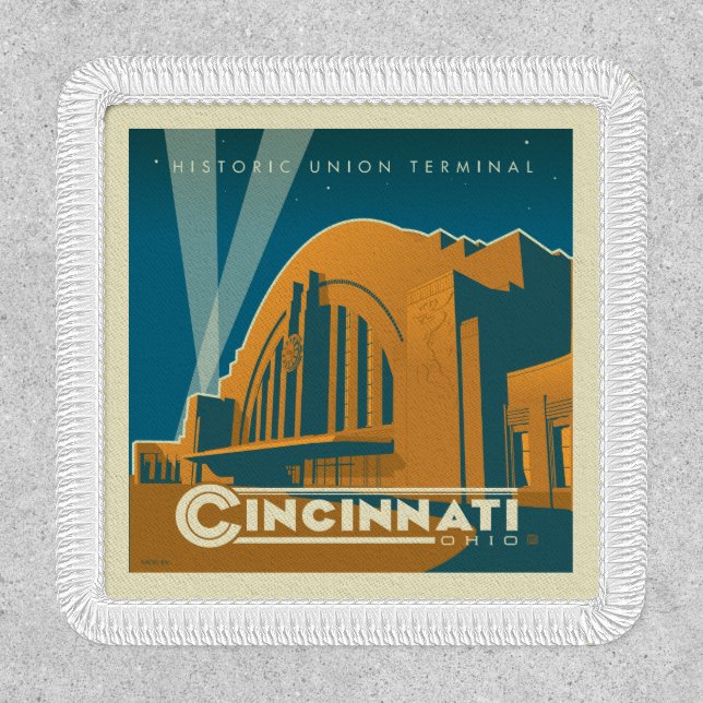 Cincinnati, Ohio | Historic Union Terminal Patch (Front)