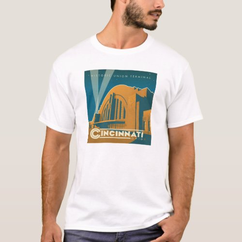 Cincinnati Ohio  Historic Union Terminal T_Shirt