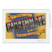 Cincinnati, Ohio - Large Letter Scenes (Front Horizontal)