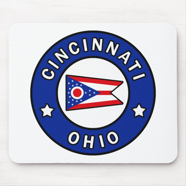 Cincinnati Ohio Mouse Pad (Front)
