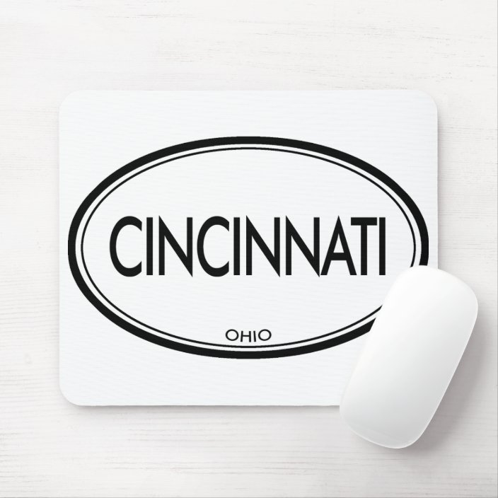 Cincinnati, Ohio Mouse Pad
