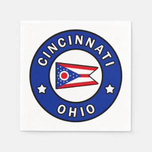 Cincinnati Ohio Napkins