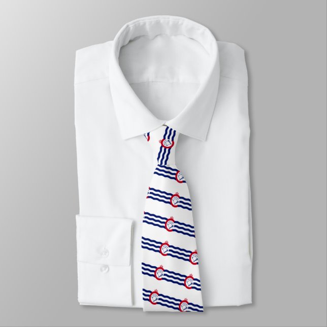 CINCINNATI, OHIO NECK TIE (Tied)