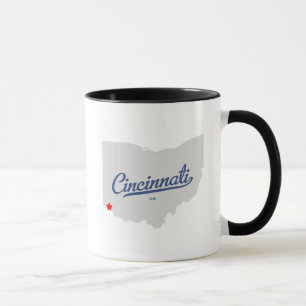 Cincinnati Ohio OH Shirt Mug