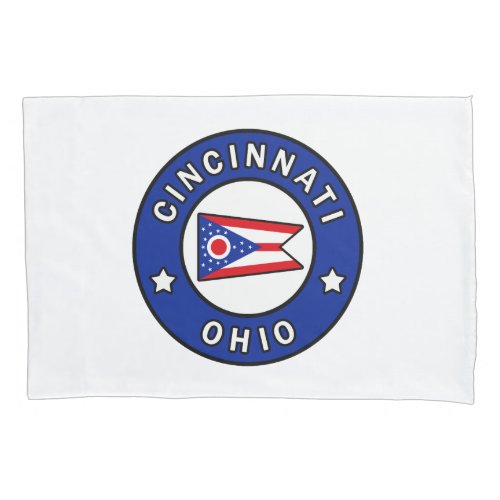 Cincinnati Ohio Pillow Case