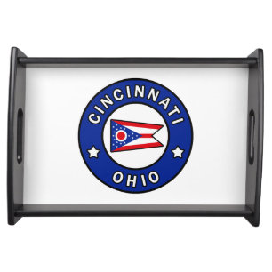 Cincinnati Ohio Serving Tray