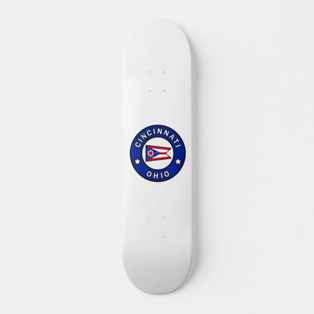 Cincinnati Ohio Skateboard (Front)