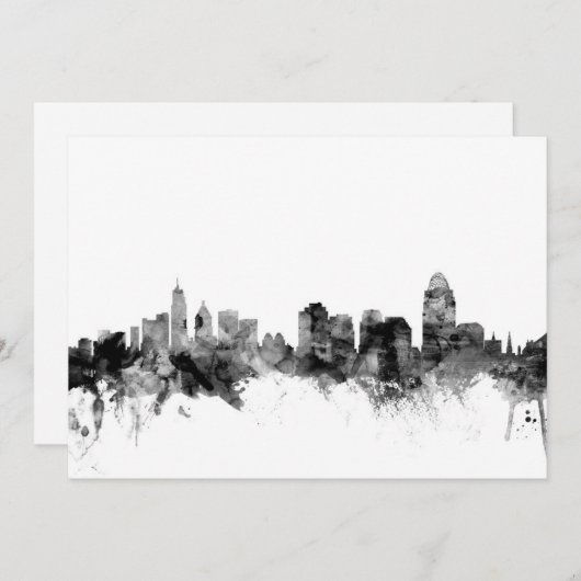 Cincinnati Ohio Skyline (Front/Back)