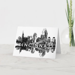 Cincinnati, Ohio skyline Card