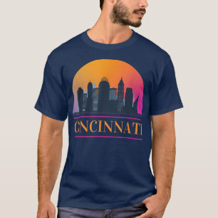 Cincinnati Ohio Skyline  T-Shirt