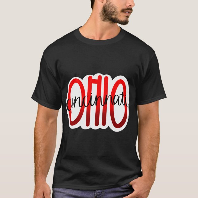 Cincinnati Ohio   T-Shirt (Front)
