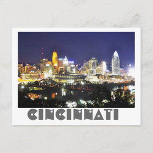 Cincinnati, Ohio, the Queen City. Postcard