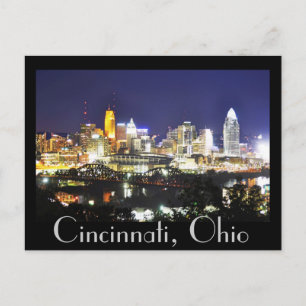 Cincinnati, Ohio, the Queen City. Postcard