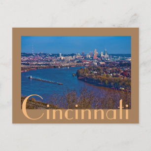 Cincinnati, Ohio, The Queen City Postcard