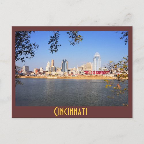 Cincinnati Ohio the Queen City Postcard