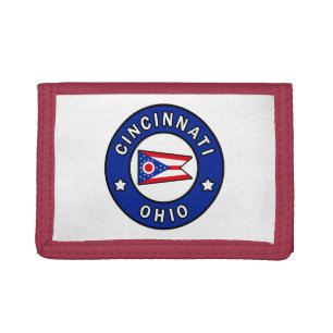 Cincinnati Ohio Trifold Wallet