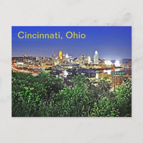 Cincinnati Ohio USA Postcard